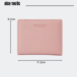 Thumbnail Ví Nữ Ngắn Mini Cầm Tay PERFECT FOR YOU Nhỏ Gọn Nhiều Ngăn Đựng Tiền Da Cao Cấp Cực Đẹp PFY56 4