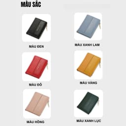Thumbnail Ví Nữ Ngắn Mini Cầm Tay TAILIAN Đựng Tiền Đựng Thẻ  Nhỏ Gọn Da Cao Cấp Cực Đẹp TL09 4