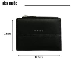 Thumbnail Ví Nữ Ngắn Mini Cầm Tay TUKADO Full Box Đựng Tiền Nhiều Ngăn Tiện Dụng Chất Da Cao Cấp TK08 - TUKADO 3