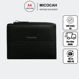Thumbnail Ví Nữ Ngắn Mini Cầm Tay TUKADO Full Box Đựng Tiền Nhiều Ngăn Tiện Dụng Chất Da Siêu Đẹp TK08 1