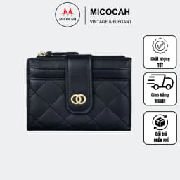 Thumbnail Ví Nữ Ngắn Mini Cầm Tay Đựng Tiền TAILIAN Thời Trang Kẻ Caro Xinh Xắn Da Cao Cấp TL12 1