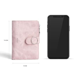 Thumbnail Ví Nữ  PAPU VN16, Size 12.5 cm, Da PU Kiểu Denim 4