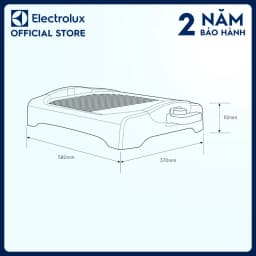 Thumbnail Vỉ nướng điện Electrolux để bàn Electrolux ETTG1-40BK - 5 mức nhiệt độ để nấu đa dạng món ăn ngon 4