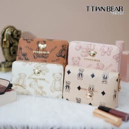 Thumbnail Ví TTWN BEAR chính hãng - TT2304 Cầm Tay Mini, Có Móc Khóa, Ngăn Nhỏ Tiện Ích 2