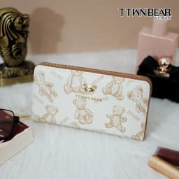 Thumbnail Ví TTWN BEAR chính hãng - TT2304 Cầm Tay Mini, Có Móc Khóa, Ngăn Nhỏ Tiện Ích 3