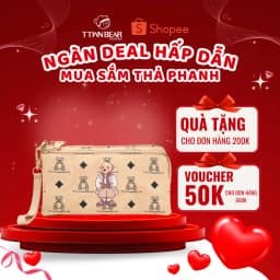 Thumbnail Ví TTWN BEAR chính hãng - TT2495 Cầm Tay Nữ TTWN BEAR Đẹp, Sang Trọng Và Chất Lượng 1
