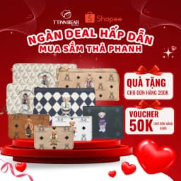 Thumbnail Ví TTWN BEAR chính hãng - TT980-A mini ngắn cầm tay nhỏ gọn nhiều ngăn 1