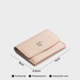 Thumbnail Ví Yuumy (Thời trang nữ dáng ngắn nắp gập - Ví da Seasand YV100) 3