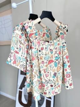 Thumbnail VIBES Đồ bộ 2 dây Lụa Gấm cao cấp Sweetie Straps Set 3