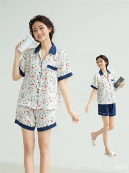 Thumbnail VIBES Pijama ngắn Cat Py Set 1