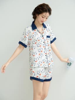 Thumbnail VIBES Pijama ngắn Cat Py Set 2