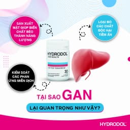 Thumbnail Viên bổ gan HYDRODOL LIVER HEALTH của Úc, Thải Độc Mát Gan lọ 30 viên 4