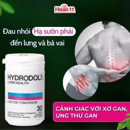 Thumbnail Viên bổ gan HYDRODOL LIVER HEALTH của Úc - Viên Thải Độc Mát Gan lọ 30 viên 3