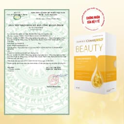 Thumbnail Viên Đẹp Da CumarGold Beauty 30 Viên - Hỗ Trợ Dưỡng Sáng Da, Mờ Nám Tàn Nhang, Giảm Nhăn, Chống Lão Hóa - CMB01 4