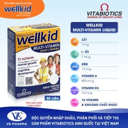 Thumbnail Viên Nén Nhai Vitabiotics WELLKID MULTI-VITAMIN SMART CHEWABLE Hỗ Trợ Nâng Cao Sức Đề Kháng Cho Trẻ Em Hộp 30 Viên 3