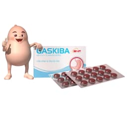 Thumbnail Viên Nhai Dạ Dày Gaskiba BANIPHAR Giúp Bảo Vệ Niêm Mạc, Hết Ợ Hơi, Ợ Chua Giảm Chướng Bụng, Khó Tiêu Hộp 3 Vỉ 3