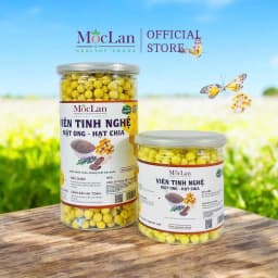 Thumbnail Viên tinh nghệ mật ong hạt chia Mộc Lan - 250g, 500g 2