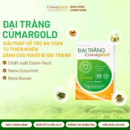 Thumbnail Viên Uống Đại tràng CumarGold - Thảo Dược Dành Cho Người Viêm Đại Tràng Từ Nano Curcumin, 20 Viên - CMT01 4