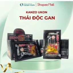 Thumbnail Viên Uống Bổ Gan Kanzo Ukon Hộp 30 Viên Genki Fami Nhật Bản Date T2/2026 2