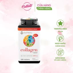 Thumbnail Viên uống bổ sung collagen youtheory Collagen Type 1,2,3 (390 Viên) Healthy care extaste 1