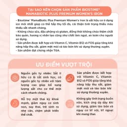 Thumbnail Viên Uống Bổ Sung Sắt Và Vitamin Cho Mẹ Bầu Biostime Ngừa Thiếu Chất Trong Thai Kỳ ngừa thiếu máu 2