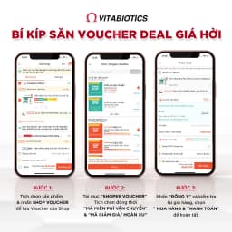 Thumbnail Viên Uống Chắc Khỏe Xương Vitabiotics OSTEOCARE Bổ Sung Canxi, Vitamin D Và Khoáng Chất Thiết Yếu Hộp 30 Viên 4