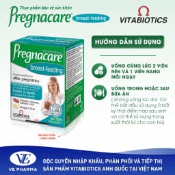 Thumbnail Viên Uống Cho Phụ Nữ Cho Con Bú Vitabiotics PREGNACARE Breast-feeding 84 Viên 3