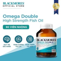 Thumbnail Viên Uống Dầu Cá Bổ Sung Omega Hỗ Trợ Cho Tim, Mắt, Da Blackmores Double Omega High Strength Lọ 90 Viên 3