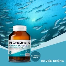 Thumbnail Viên Uống Dầu Cá Bổ Sung Omega Hỗ Trợ Cho Tim, Mắt, Da Blackmores Double Omega High Strength Lọ 90 Viên 4