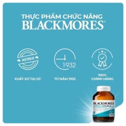 Thumbnail Viên Uống Dầu Cá Bổ Sung Omega Hỗ Trợ Cho Tim, Mắt và Da Blackmores Double Omega High Strength 90 Viên 3