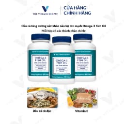 Thumbnail Viên uống dầu cá Omega 3 Fish Oil giúp bổ não sáng mắt tăng cường sức khỏe tim mạch 3