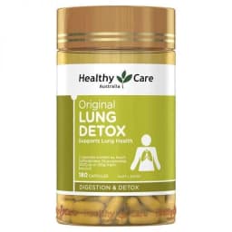 Thumbnail Viên uống giải độc phổi Healthy care lung detox hộp 180 viên extaste official mall 4