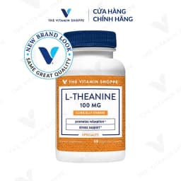 Thumbnail Viên uống giảm căng thẳng mệt mỏi The Vitamin Shoppe L-Theanine 100 MG 4