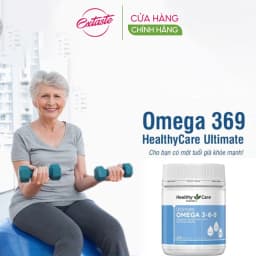 Thumbnail Viên uống giảm mỏi mắt Healthy Care Ultimate Omega 369 hỗ trợ tim mạch huyết áp 200 viên 3