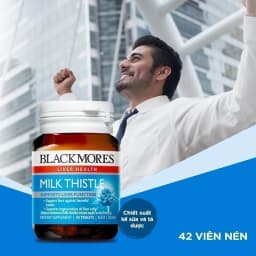 Thumbnail Viên Uống Hỗ Trợ Bảo Vệ Và Phục Hồi Tế Bào Gan Blackmores Milk Thistle Lọ 42 Viên 1