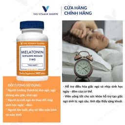Thumbnail Viên uống hỗ trợ giấc ngủ ngon Melatonin giải phóng kéo dài Melatonin Sustained Release 3 MG 3