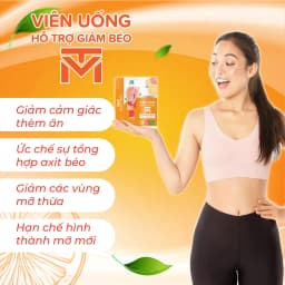 Thumbnail Viên uống hỗ trợ giảm béo VTM giảm cảm giác thèm ăn, phân giải mỡ thừa, an toàn không tác dụng phụ 4
