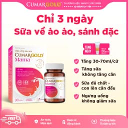 Thumbnail Viên Uống Lợi Sữa CumarGold Mama - Gọi Sữa Về 24h, Bổ Huyết, Phục Hồi Sức Khoẻ Sau Sinh 1