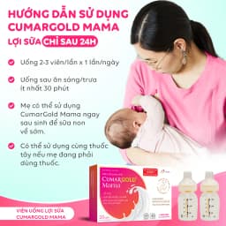 Thumbnail Viên Uống Lợi Sữa CumarGold Mama 20 Viên - Gọi Sữa Về 24h, Bổ Huyết, Phục Hồi Sức Khoẻ Sau Sinh - CMUSS2V 3