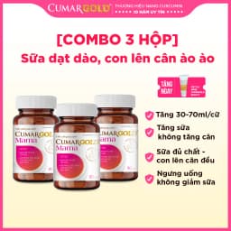 Thumbnail Viên Uống Lợi Sữa CumarGold Mama - Gọi Sữa Về 24h, Bổ Huyết, Phục Hồi Sức Khoẻ Sau Sinh - CMUSS3 1