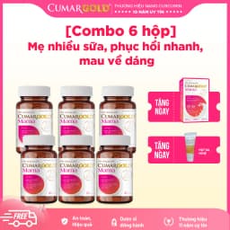Thumbnail Viên Uống Lợi Sữa CumarGold Mama - Gọi Sữa Về 24h, Bổ Huyết, Phục Hồi Sức Khoẻ Sau Sinh - CMUSS6 1