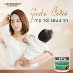 Thumbnail Viên Uống Mọc Tóc Hair Restore Advanced Giúp Giảm Tình Trạng Gãy Rụng Tóc Và Thúc Đẩy Tóc Con Phát Triển 1 Lọ 60 Viên 1