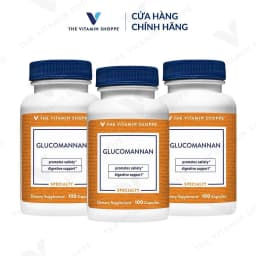 Thumbnail VIÊN UỐNG ỔN ĐỊNH ĐƯỜNG HUYẾT THE VITAMIN SHOPPE GLUCOMANNAN 2
