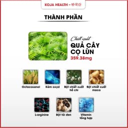 Thumbnail Viên uống tăng cường sinh lý nam Max For Man Hàn Quốc – 60 viên 1