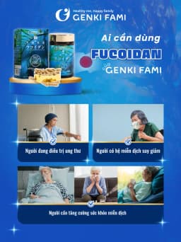 Thumbnail Viên Uống Tảo Nâu Fucoidan Okinawa Genki Fami Nhật Bản, Hỗ Trợ Phòng Ngừa Ung Bướu, Tăng Cường Đề Kháng, Miễn Dịch 4