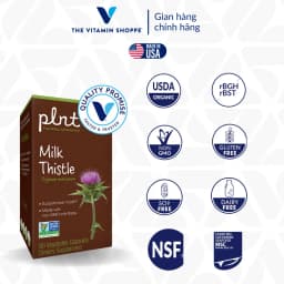 Thumbnail Viên Uống Thải Độc, Tăng Cường Chức Năng Gan PLNT Milk Thistle chiết xuất kê sữa 90 viên 2