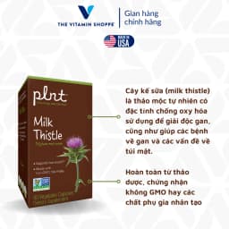 Thumbnail Viên Uống Thải Độc, Tăng Cường Chức Năng Gan PLNT Milk Thistle chiết xuất kê sữa 90 viên 3