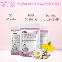 Thumbnail Viên uống tinh dầu hoa anh thảo VTM Evening Primrose Oil, hỗ trợ cân bằng nội tiết tố, làm đẹp da, tóc, móng 4