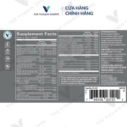 Thumbnail Viên uống vitamin tổng hợp cho nam trên 50 tuổi THE VITAMIN SHOPPE One Daily Men’s 50+ 60 viên 4