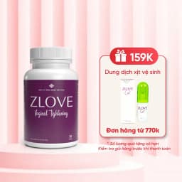 Thumbnail Viên uống Zlove cân bằng nội tiết tố nữ, se khít vùng kín, giảm khô hạn ( hộp 50 viên ) 1